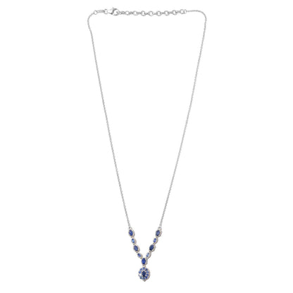 Blue Sapphire Necklace