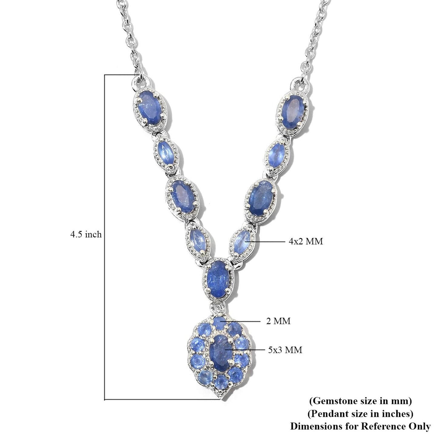 Blue Sapphire Necklace