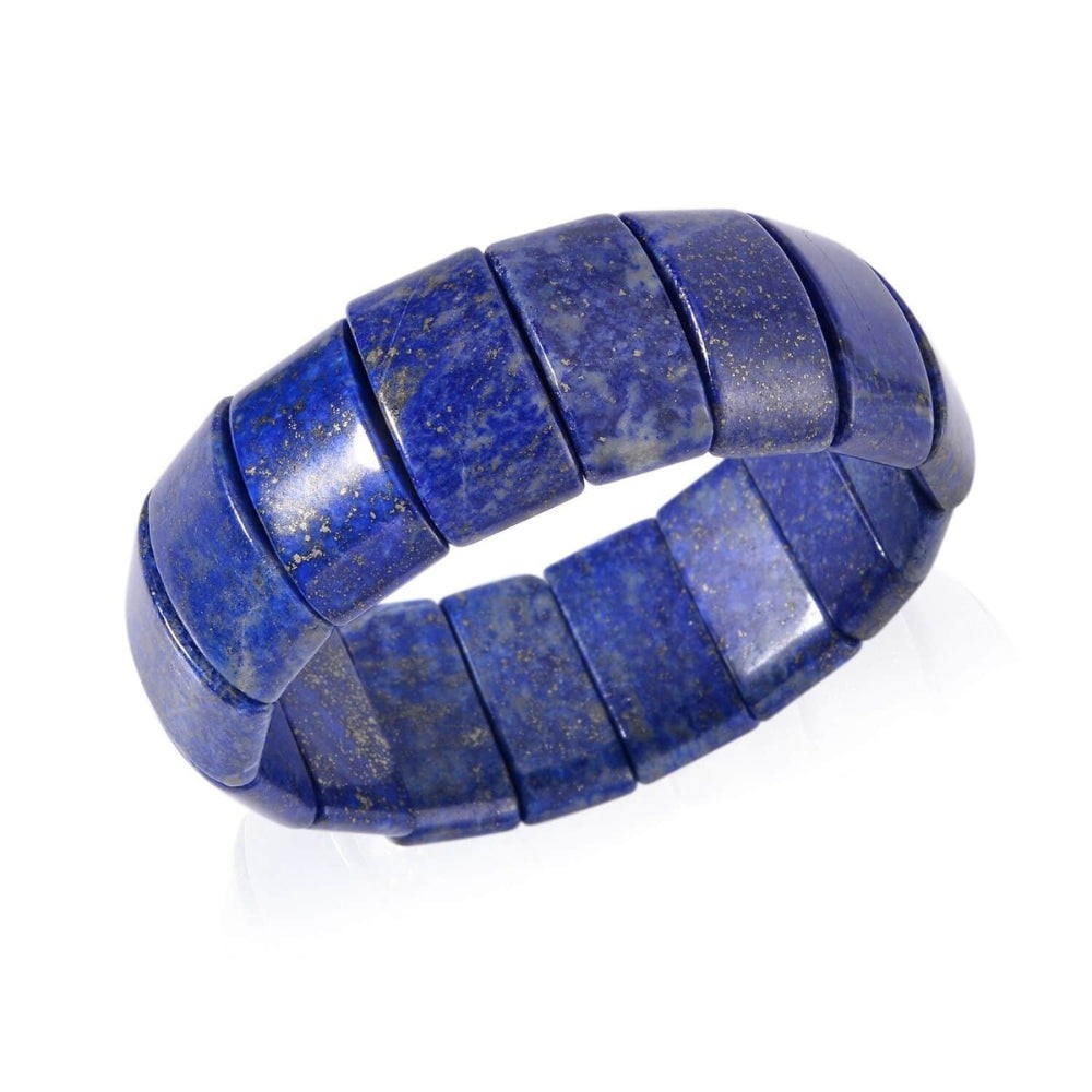 Lapis Lazuli Boho Block Bracelet