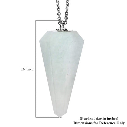 Karis Amazonite Fancy Pendant Necklace