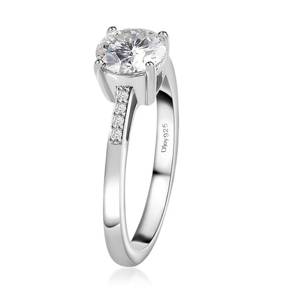 Moissanite Solitaire Ring & Pendant Set – Radiant Elegance for Every Occasion