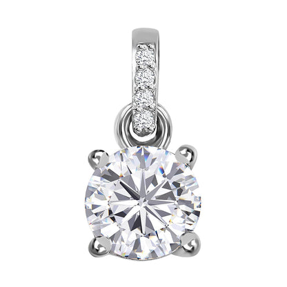 Moissanite Solitaire Ring & Pendant Set – Radiant Elegance for Every Occasion