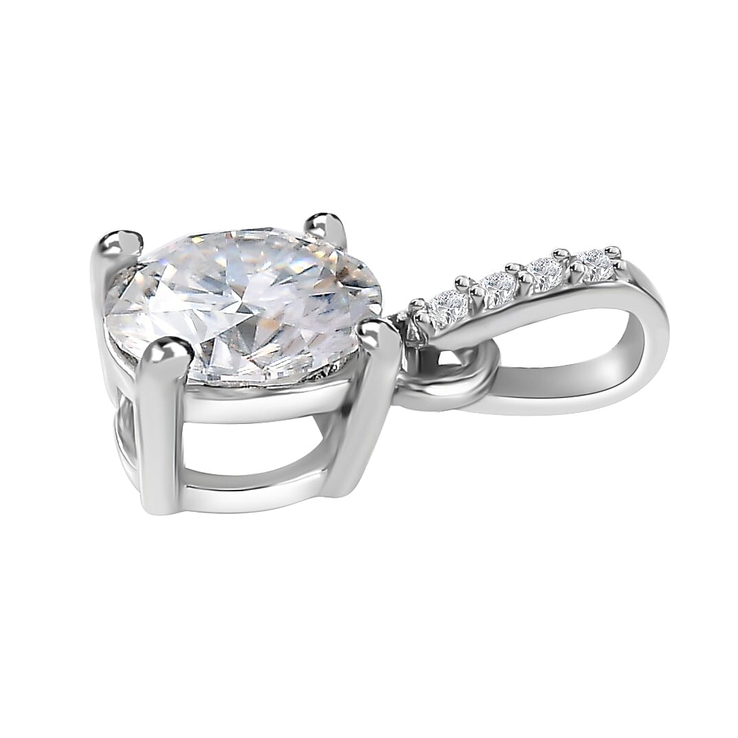 Moissanite Solitaire Ring & Pendant Set – Radiant Elegance for Every Occasion