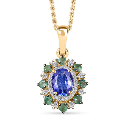 Tanzanite Pendant Necklace