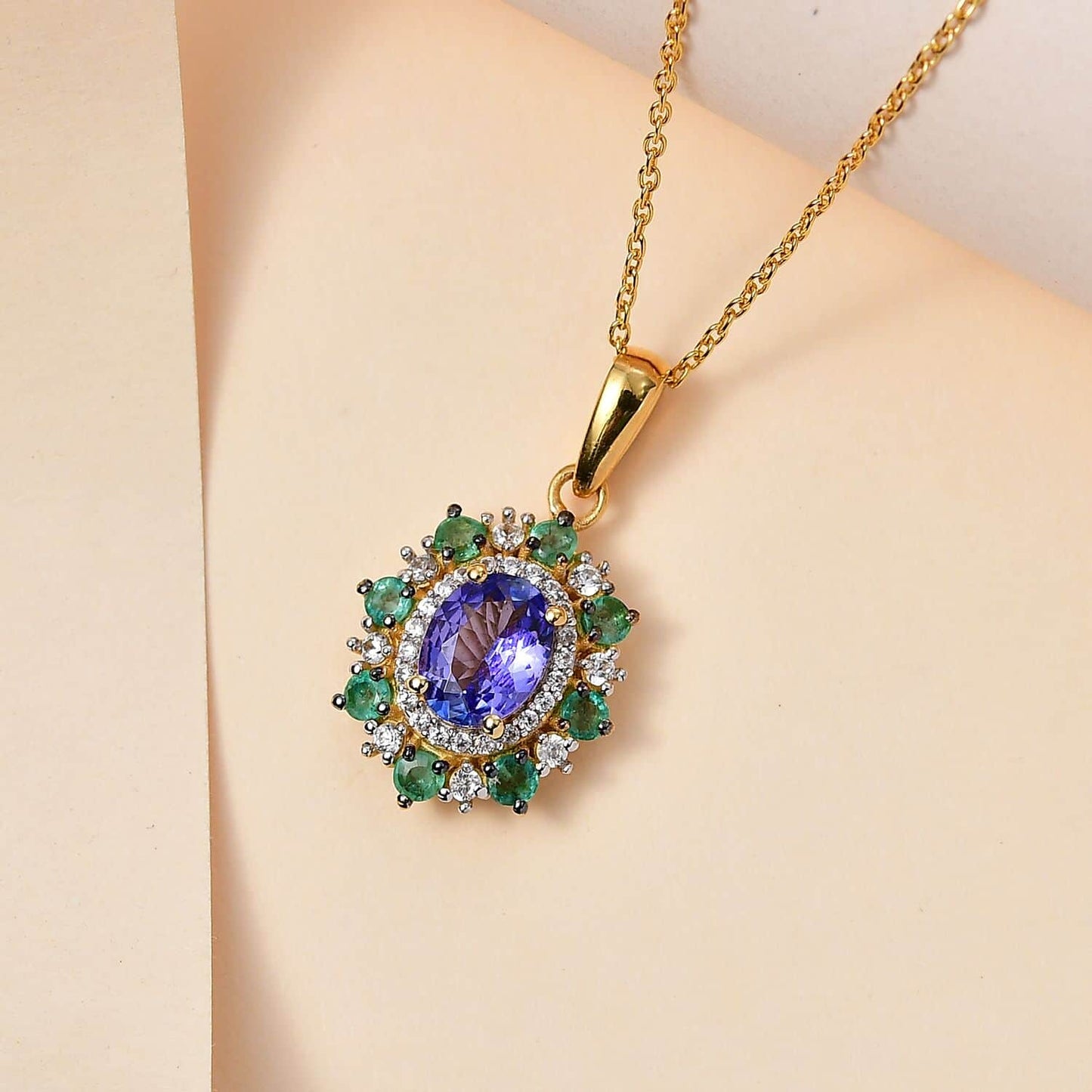 Tanzanite Pendant Necklace