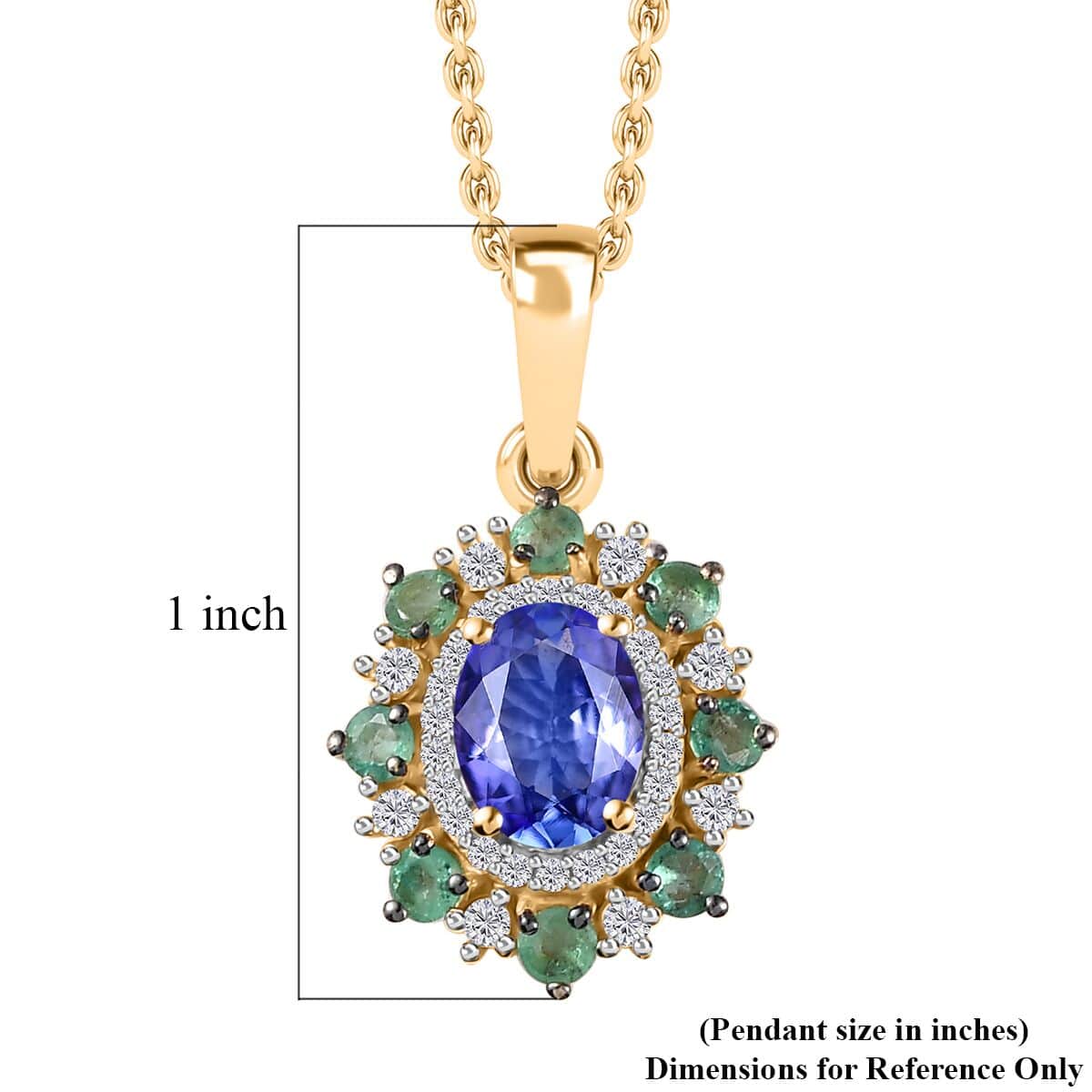 Tanzanite Pendant Necklace