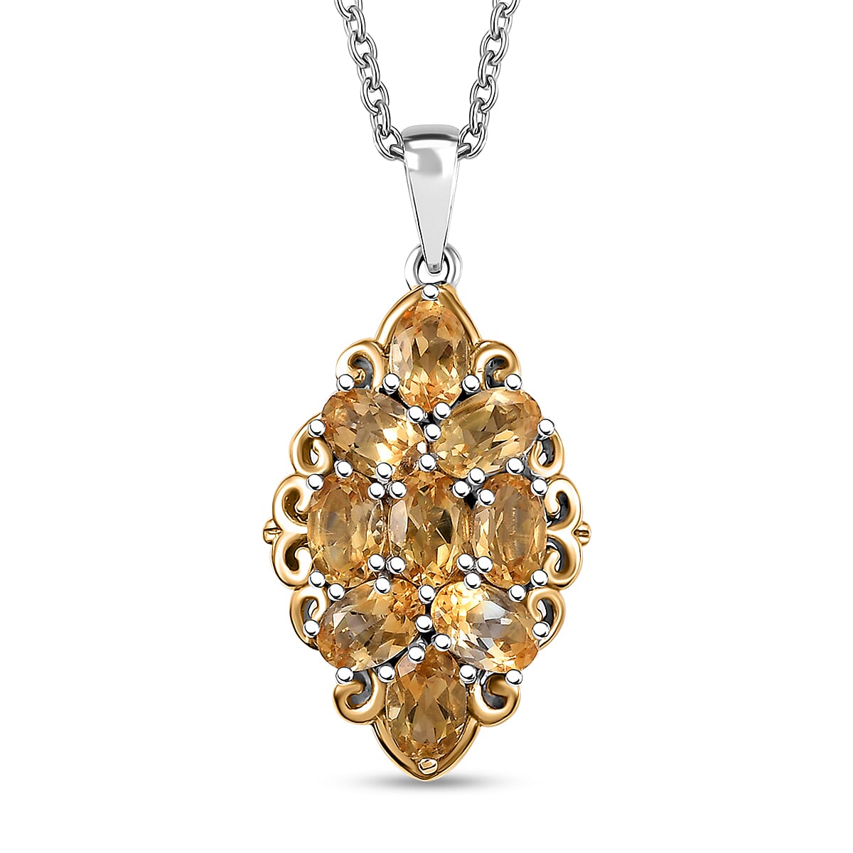EverTrue Gemstone Pendants — Elegant Healing Gems in Gold-Plated Settings
