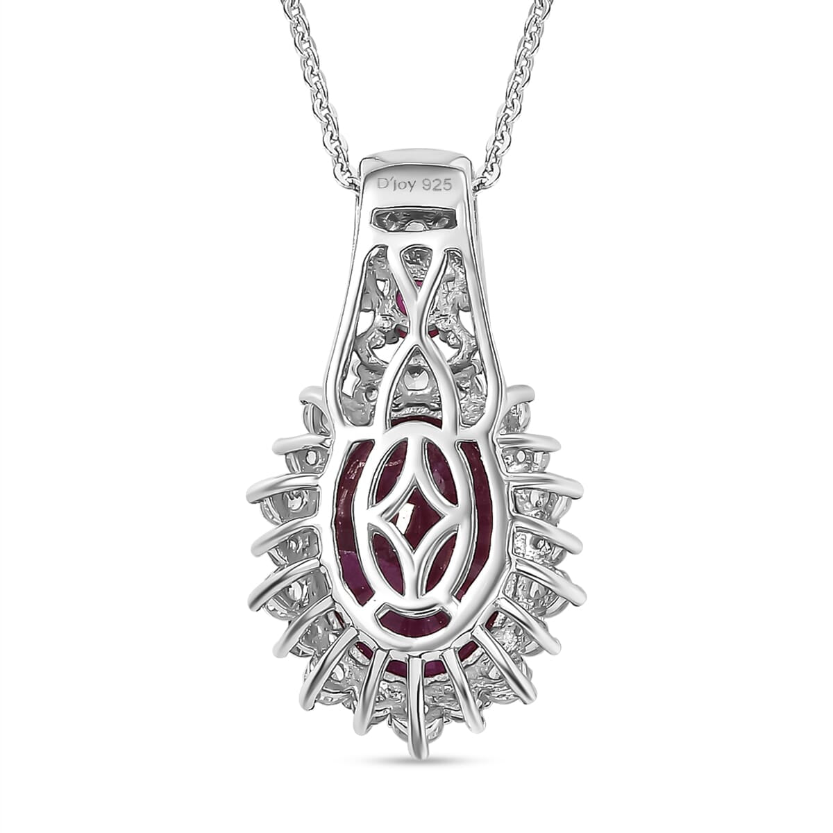 Niassa Ruby Halo Necklace – A Crystal for Drive & Direction