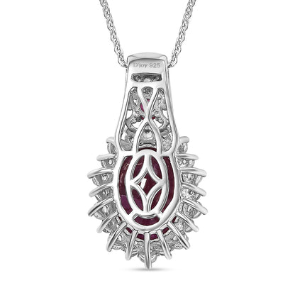 Niassa Ruby Halo Necklace – A Crystal for Drive & Direction