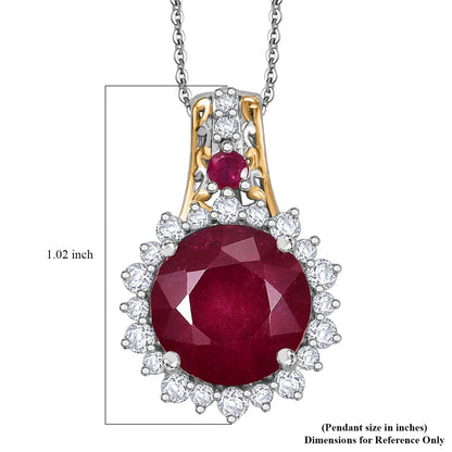 Niassa Ruby Halo Necklace – A Crystal for Drive & Direction