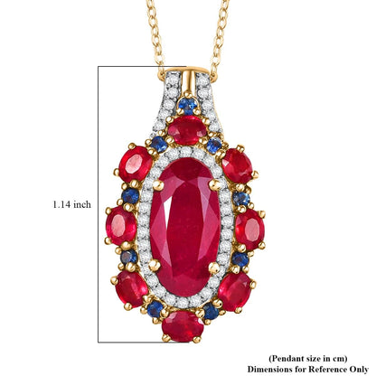 Niassa Ruby & Sapphire Talisman — A Keepsake to Pass Down