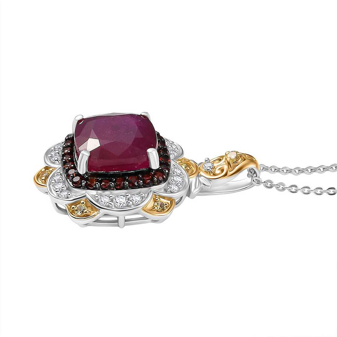 Regal Bloom Pendant Necklace