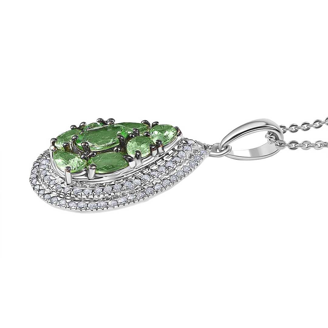 Crown Cluster Pendant Necklace