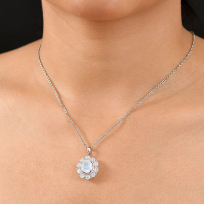 Moonstone Orbit Necklace – Carry the Energy of Transformation