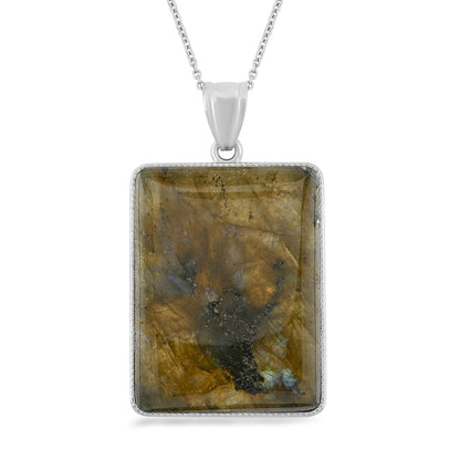 Rectangle Crystal Necklace – For When You Need to Feel Grounded