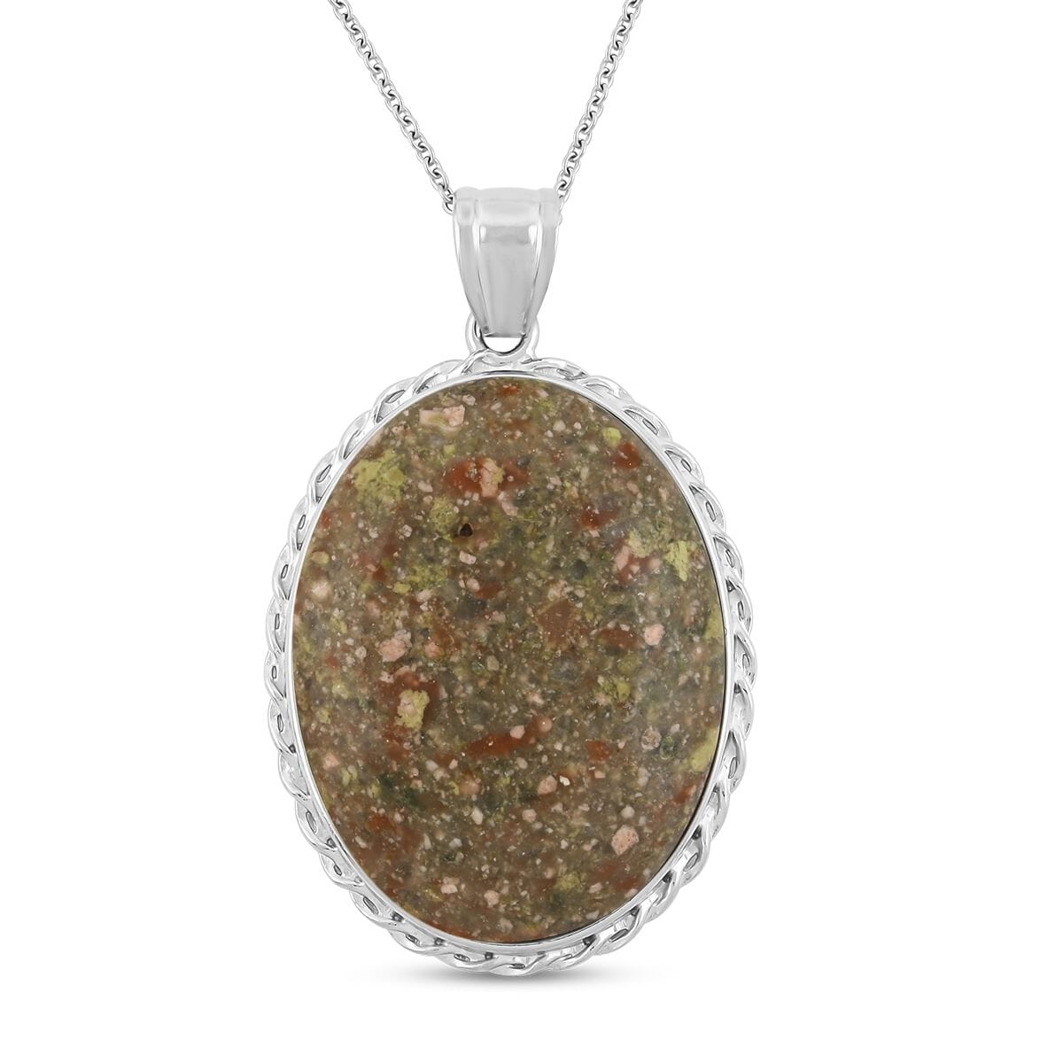 Oval Crystal Necklace – When You Need to Move Forward