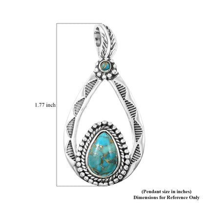 Santa Fe Style Pendant & Earrings Set – A Bold and Timeless Southwestern Touch