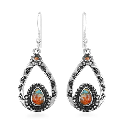 Santa Fe Style Pendant & Earrings Set – A Bold and Timeless Southwestern Touch