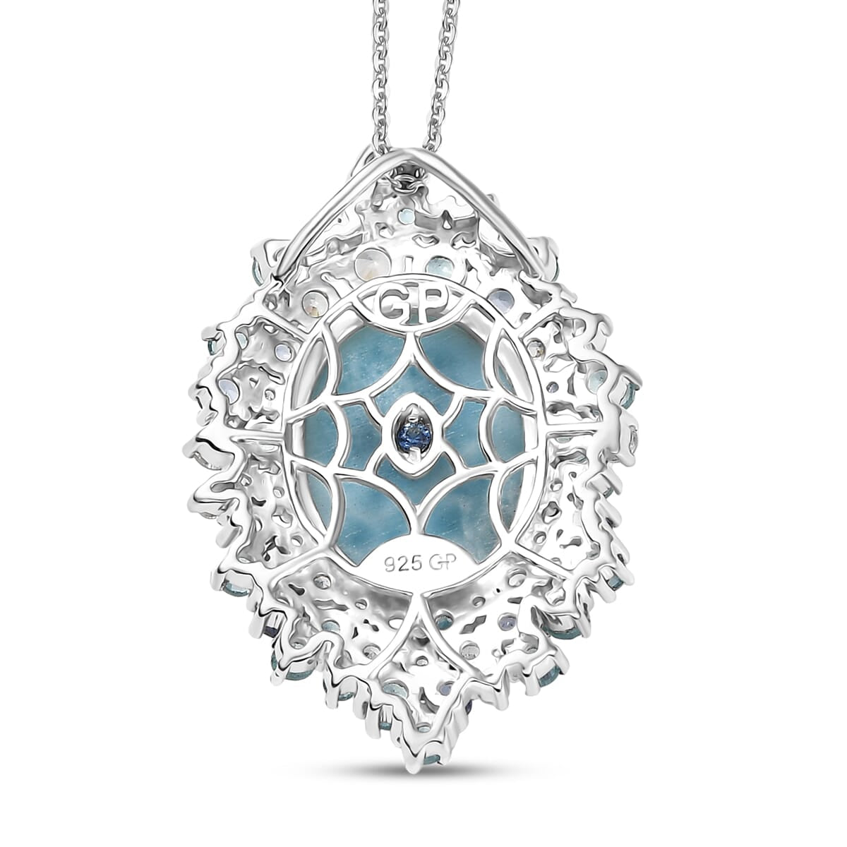 Larimar & Multi-Gemstone Necklace – For When You Need to Be Heard