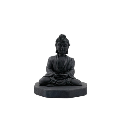 Shungite Buddha Statue For Calm, Clarity & Positive Energy