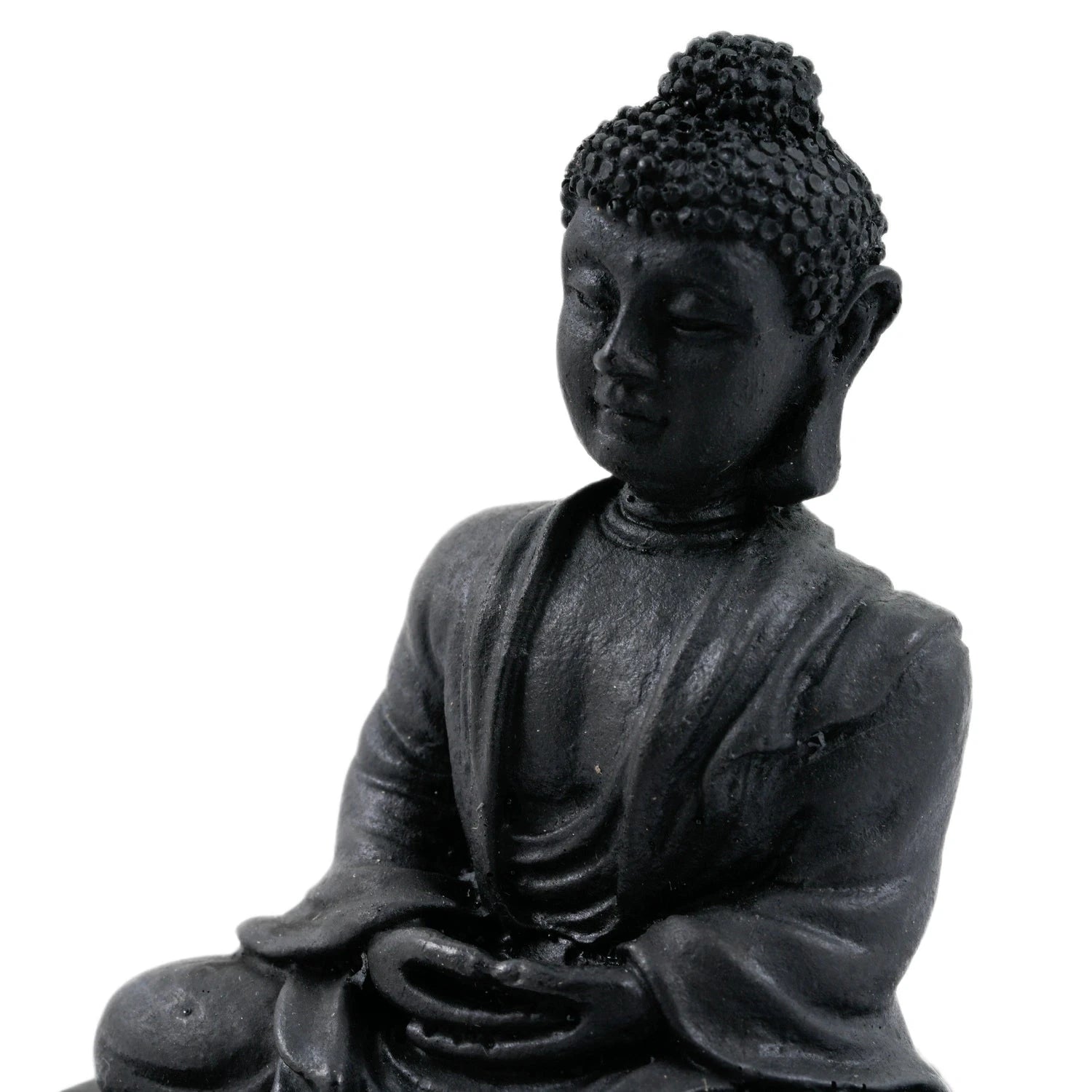 Shungite Buddha Statue For Calm, Clarity & Positive Energy