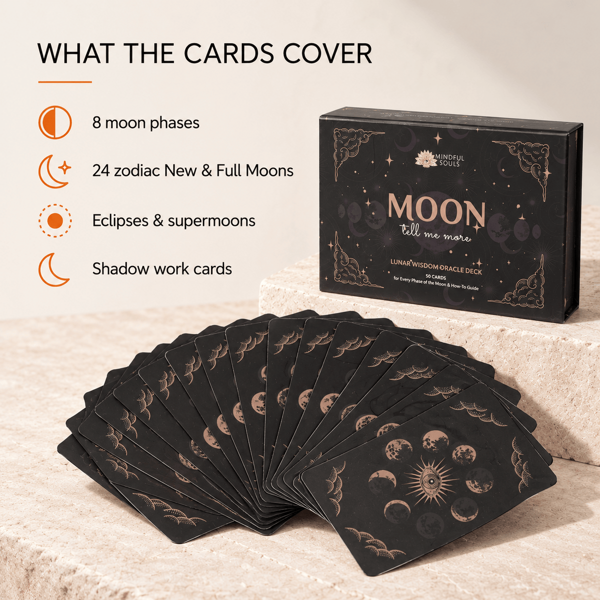 Moon Oracle Deck + Free Digital Lunar Guide For 2027