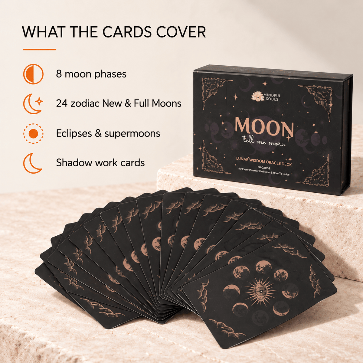 Moon Oracle Deck + Free Digital Lunar Guide For 2027