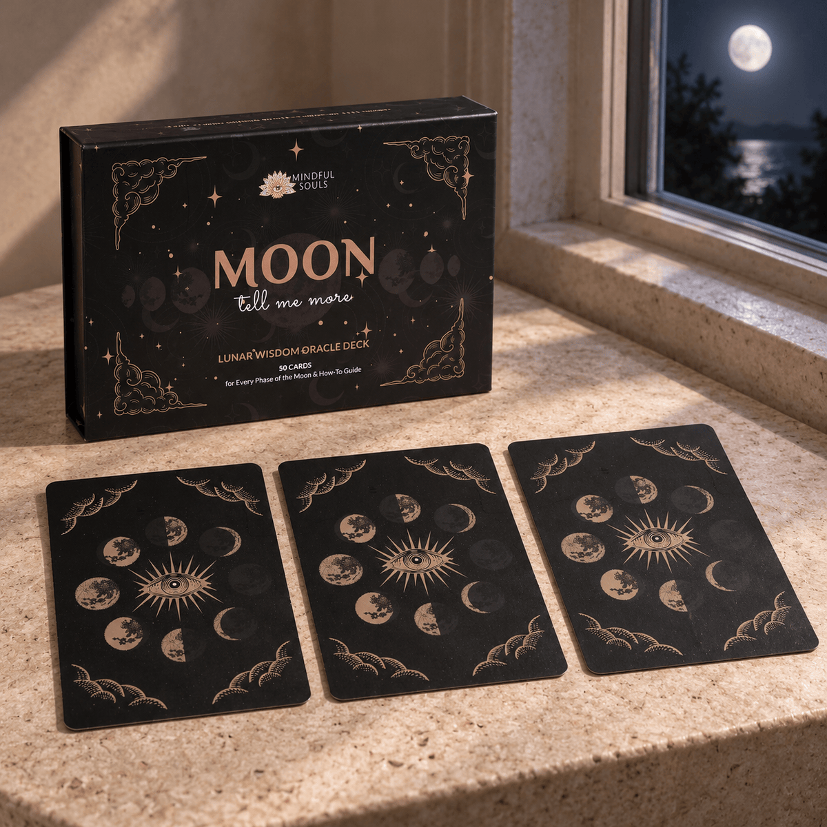 Moon Oracle Deck + Free Digital Lunar Guide For 2027