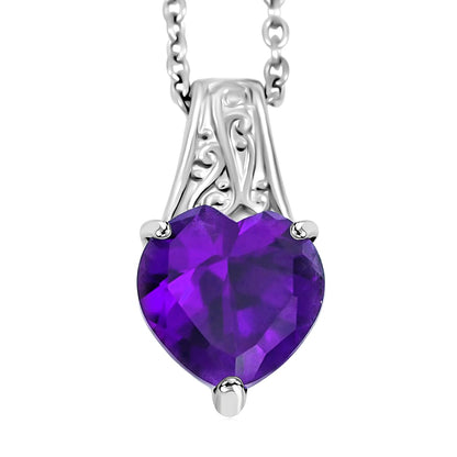 EverTrue African Amethyst Pendant Necklace — Spiritual Clarity & Everyday Elegance
