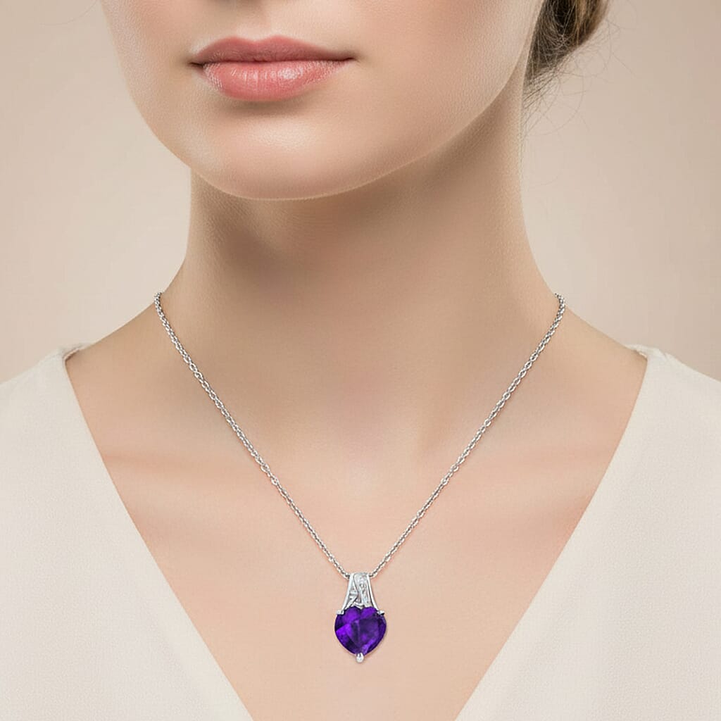 EverTrue African Amethyst Pendant Necklace — Spiritual Clarity & Everyday Elegance