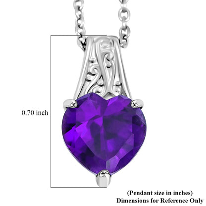 EverTrue African Amethyst Pendant Necklace — Spiritual Clarity & Everyday Elegance