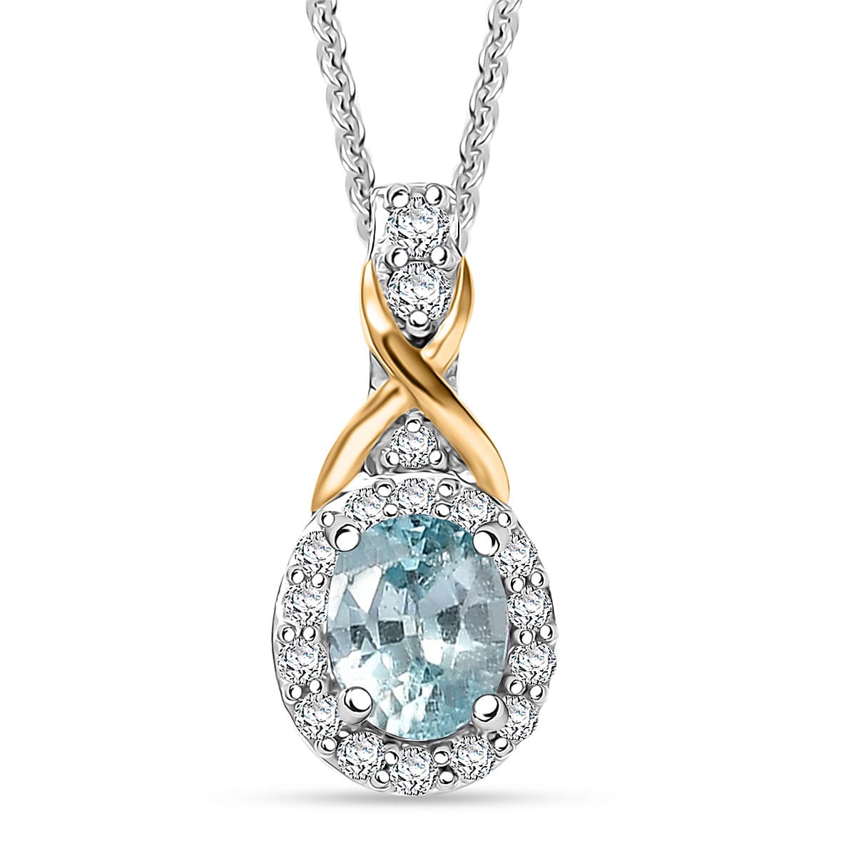 Choose Your Pendant Necklace – 18K Vermeil YG & Rhodium-Plated Sterling Silver