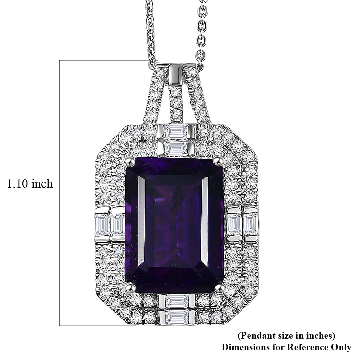 Crowned Oracle Lusaka Amethyst Necklace — Intuition, Authority & Refined Brilliance