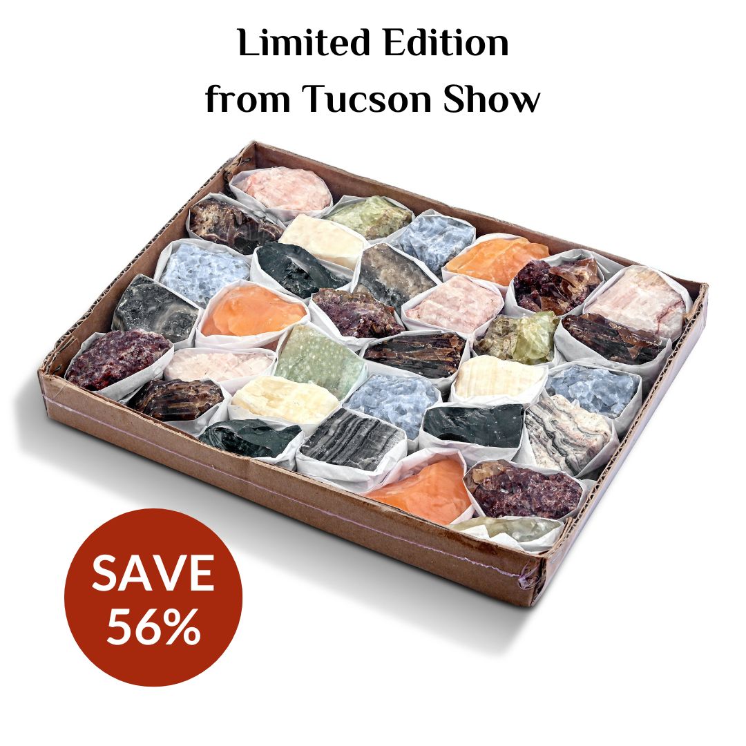 Energy Amplifier and Cleanser Mixed Calcite Stones Kit