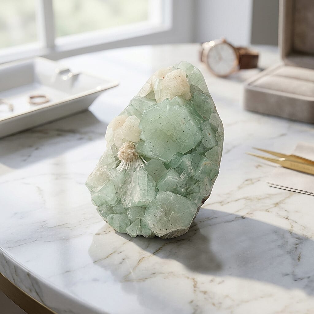 Green Agate Crystal – Balance, Growth & Calming Energy