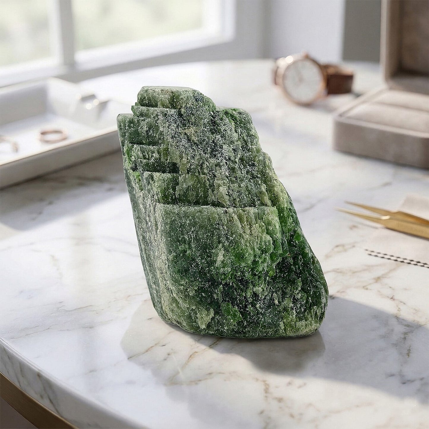 Green Diopside Crystal – Growth, Healing & Heart Energy