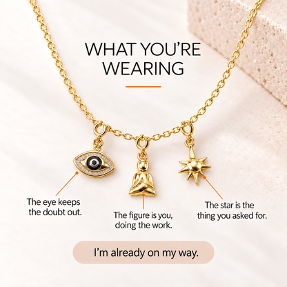 Manifestation Charm Set – Focus, Calm & Positive Energy