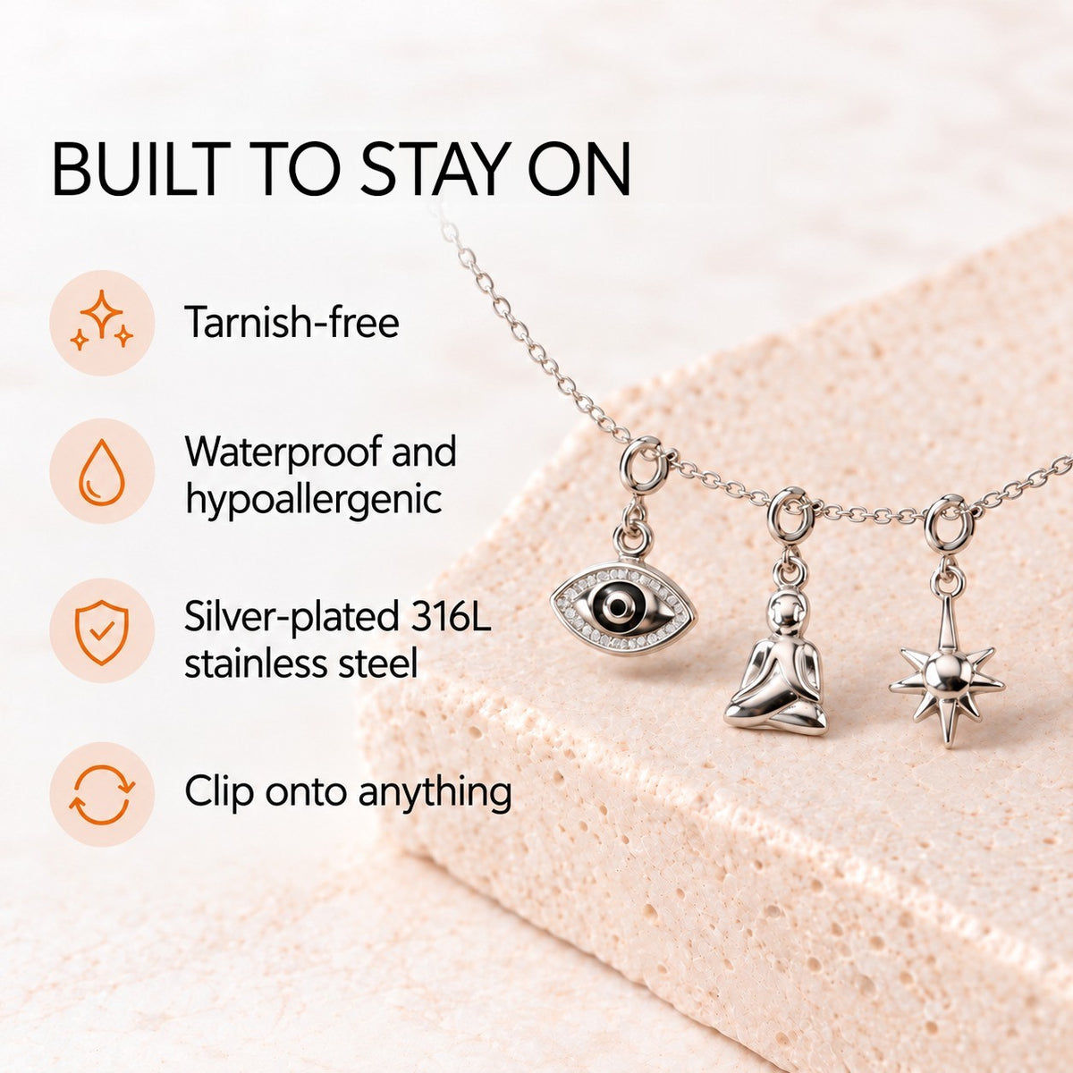 Manifestation Charm Set – Focus, Calm & Positive Energy