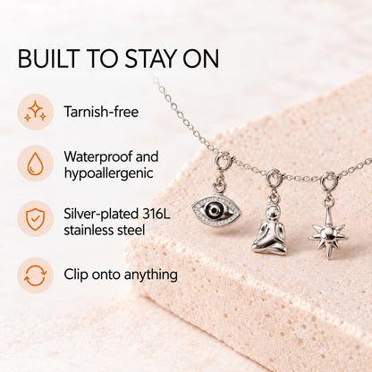 Manifestation Charm Set – Focus, Calm & Positive Energy