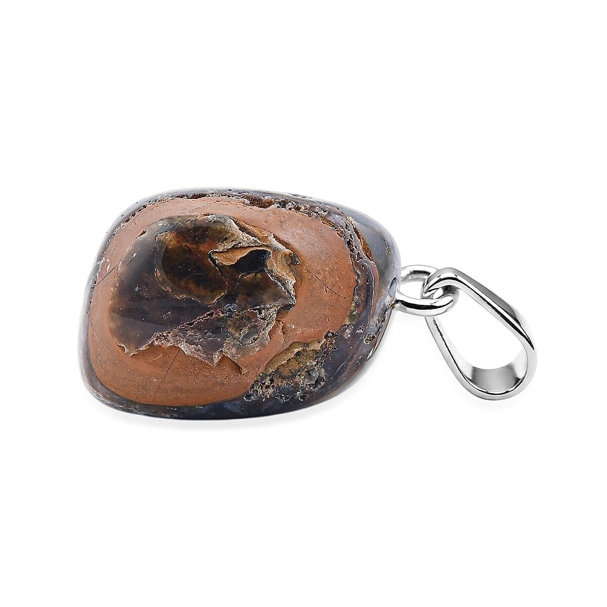 Natural Tumbled Crystal Pendant for Daily Energy