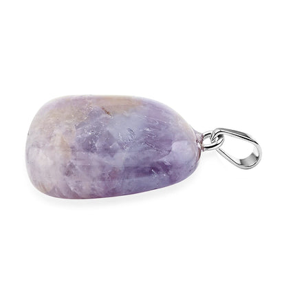 Natural Tumbled Crystal Pendant for Daily Energy