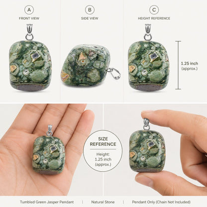 Green Jasper Pendant – Supreme Nurturer