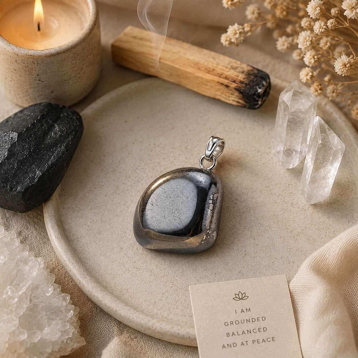 Terahertz Pendant – High-Vibe Crystal Energy