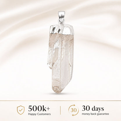 Clear Quartz Point Pendant – Everyday Amplifier