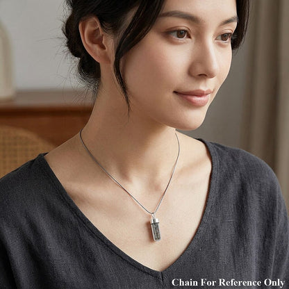 Crystal Chip Vial Pendant – Your Daily Amulet