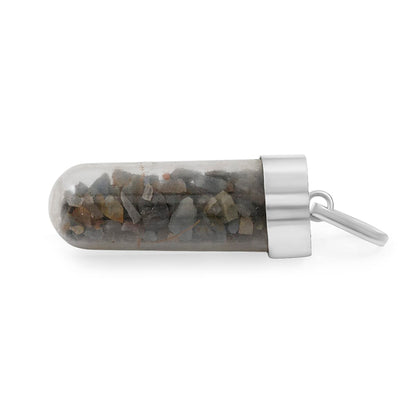 Crystal Chip Vial Pendant – Your Daily Amulet