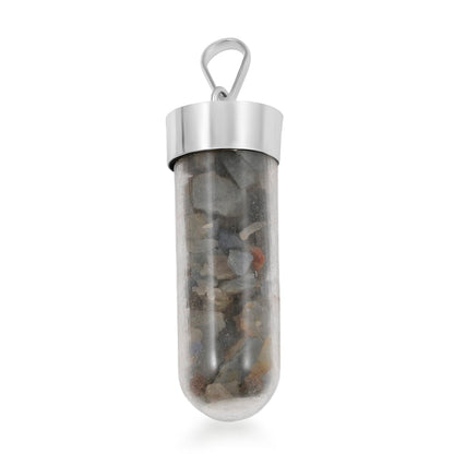 Crystal Chip Vial Pendant – Your Daily Amulet