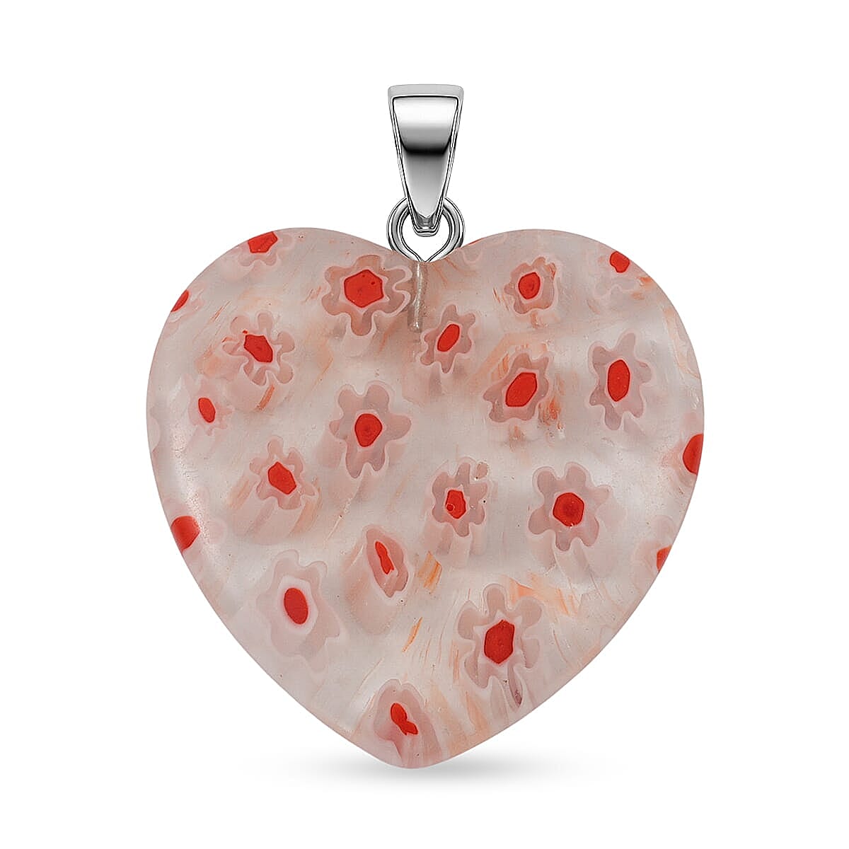 Murano Style Heart Pendant – Wear Your Love