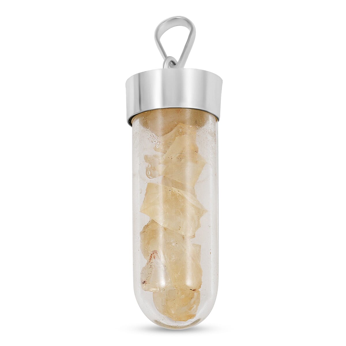 Crystal Chip Vial Pendant – Your Daily Amulet