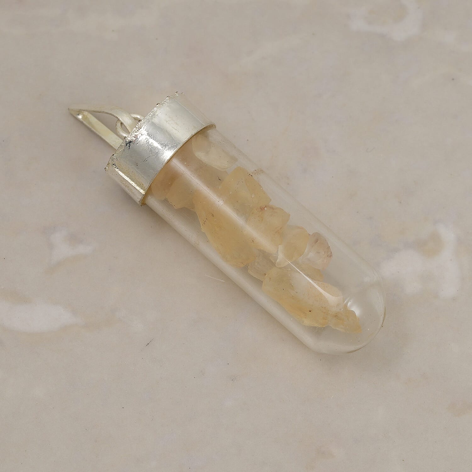 Crystal Chip Vial Pendant – Your Daily Amulet